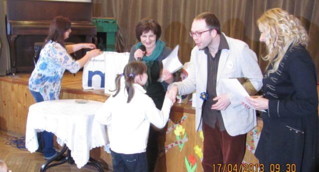 Wręczenie nagród dla uczestników