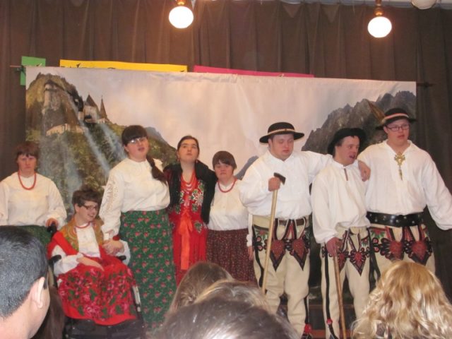 Zawodowcy z Bachledówki ze Szkoły Specjalnej Przysposabiającej do Pracy w Czerwiennem