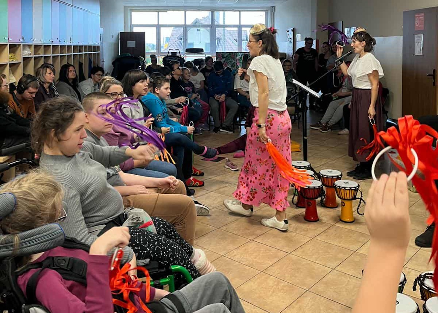 Uczestnicy spotkania z Panią Harmonią