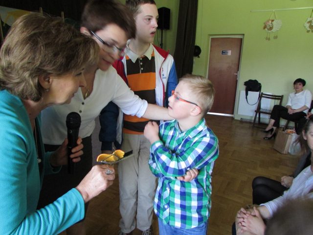 Wręczenie upominków