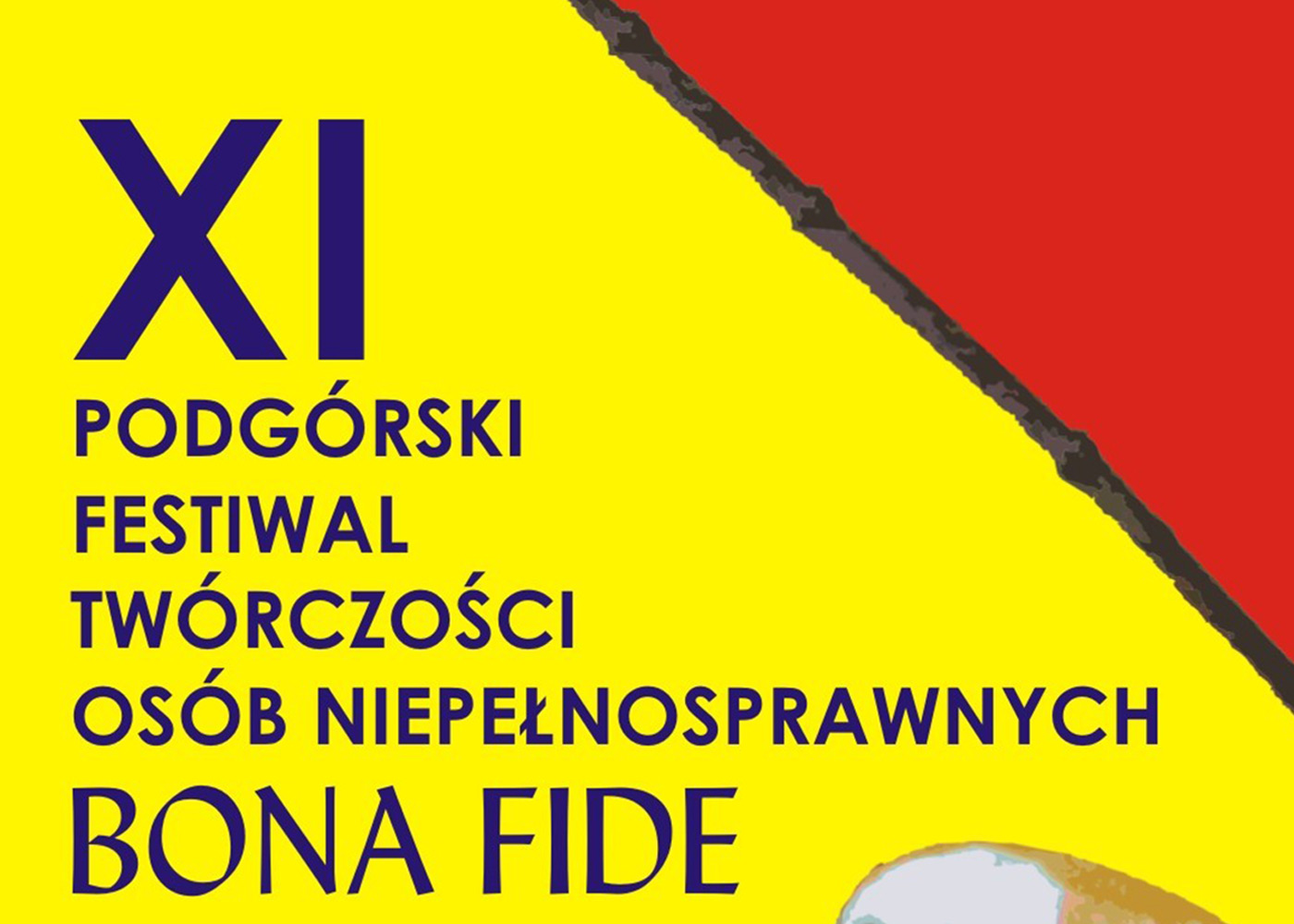 Plakat ilustrujący informację o XI edycji Festiwalu.