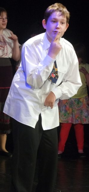 Andrzej Kądziołka z Grupy Teatralnej ITAKA i owaka z Krakowa