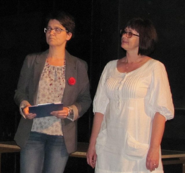 Barbara Pawęzowska i Katarzyna Ostrożańska