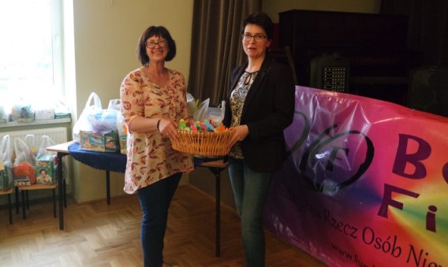 Barbara Pawęzowska i Katarzyna Ostrożańska