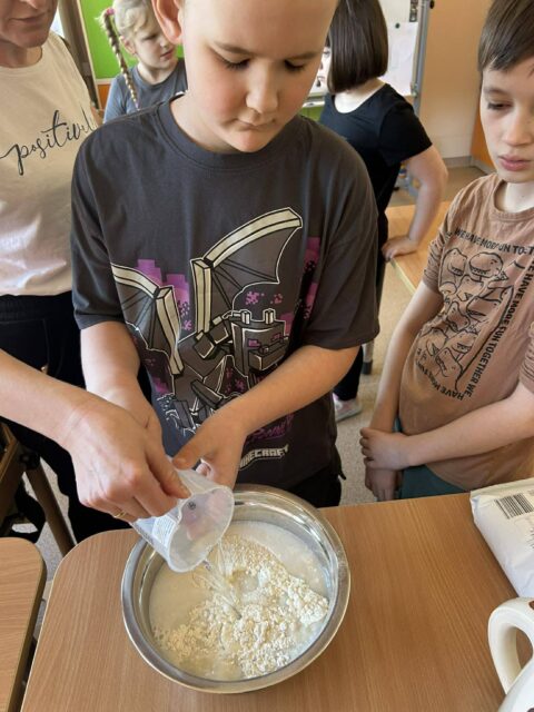 Uczestnik warsztatów kulinarnych