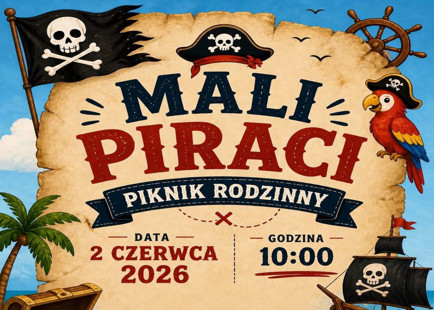 Plakat Mali Piraci